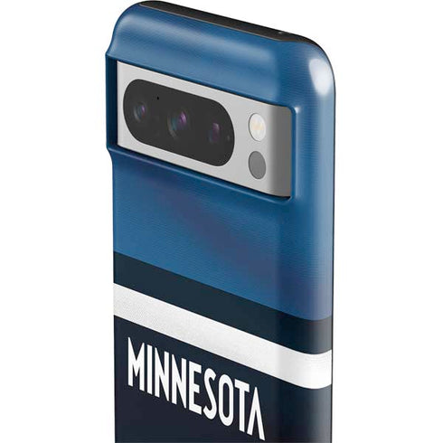 NBA Minnesota Timberwolves Jersey Google Pixel 8 Pro Impact Case